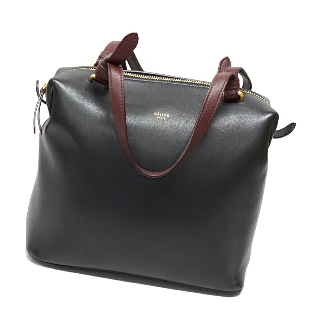 Celine Soft Cube Shoulder Bag Black